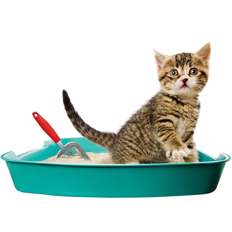 SunGrow Large Cat Litter Scoop, Life Transforming Cat Scooper, Reduces Hand Fatigue, Saves Clear Litter, Makes Scooping Faster and Easier - Image 2